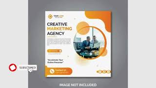 Creative business marketing social media post Template Tips&Tricks- CorelDraw Tutorial-Graphic place screenshot 3