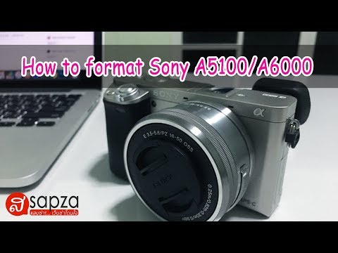 A6000/A5100 : ฟอร์แมต ลบรูปในกล้องยังไง | How to Format the Memory Card