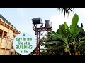 What Happens at a Building Site in Nigeria? | Day in my Life | House Construction Site | Flo Finance