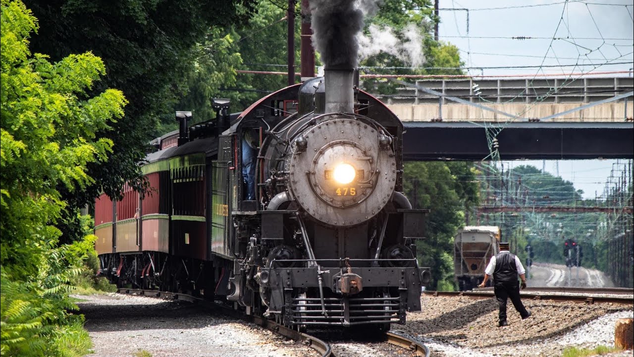 N&W 475 compilation with music