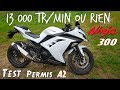 "Test" Le plaisir à 13 000 tr/min 😍 "Kawasaki Ninja 300 ABS de 2016"