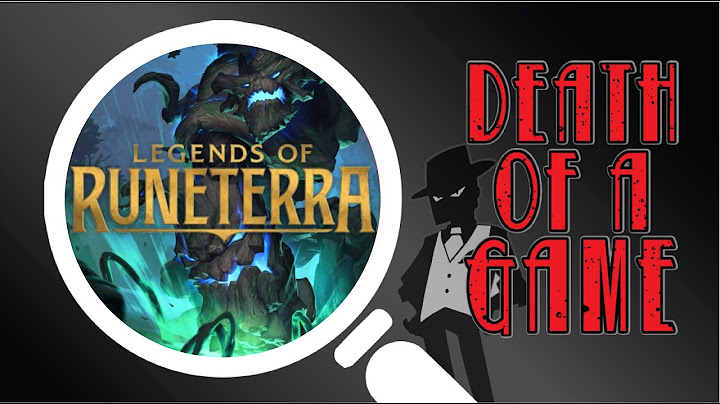 Death of a Game: Legends of Runeterra