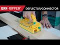 Deflector/Connector | GRR-RIPPER and GRR-RIP BLOCK Accessory Deflector/Connector | GRR-RIPPER and GRR-RIP BLOCK Accessory