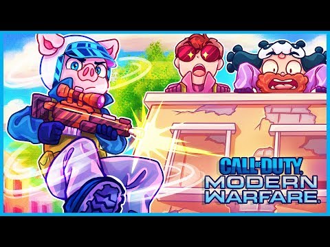 Modern Warfare but I hit a crossmap throwing knife and 360 quickscope in the same round... *INSANE*