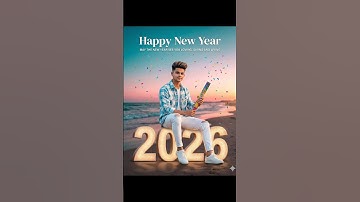 Happy New Year 2026 Photo Editing Ai Photo Edit 2026 New Year Prompts #picasrt #edit #ai #tutorial