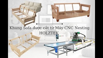 Máy CNC NESTING cắt khung SOFA | PRO-R4F