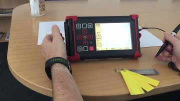 How to setup a Paint Probe for Weld Inspection