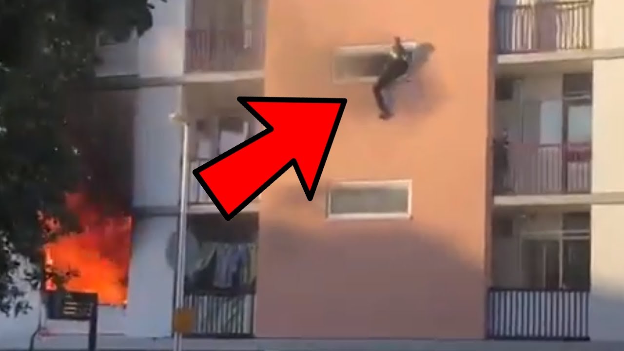 Dutch Police - Police officer had to jump out of a window after explosion (long version) policella