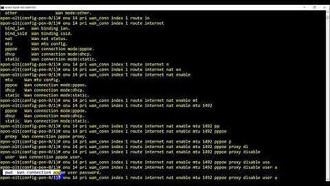 VSOL WIFI ROUTER ONU WAN CONFIGURATION FROM OLT in CLI