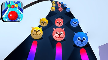 Color Road ​- All Levels Gameplay Android,ios (Part 77)