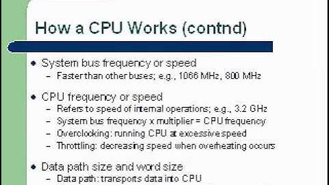YouTube - A_ Computer Repair Course Chapter 5 part 1- CPUs and Chipsets.flv