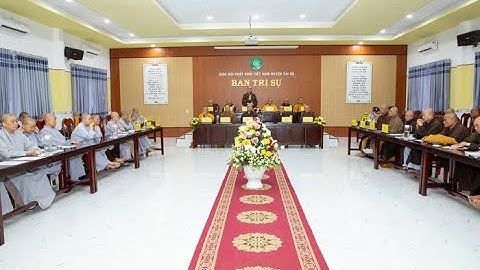 Tiền Giang [Video]: Thường trực Ban Trị sự Phật giáo tỉnh tham dự Bố tát và họp lệ tại huyện Cái Bè.