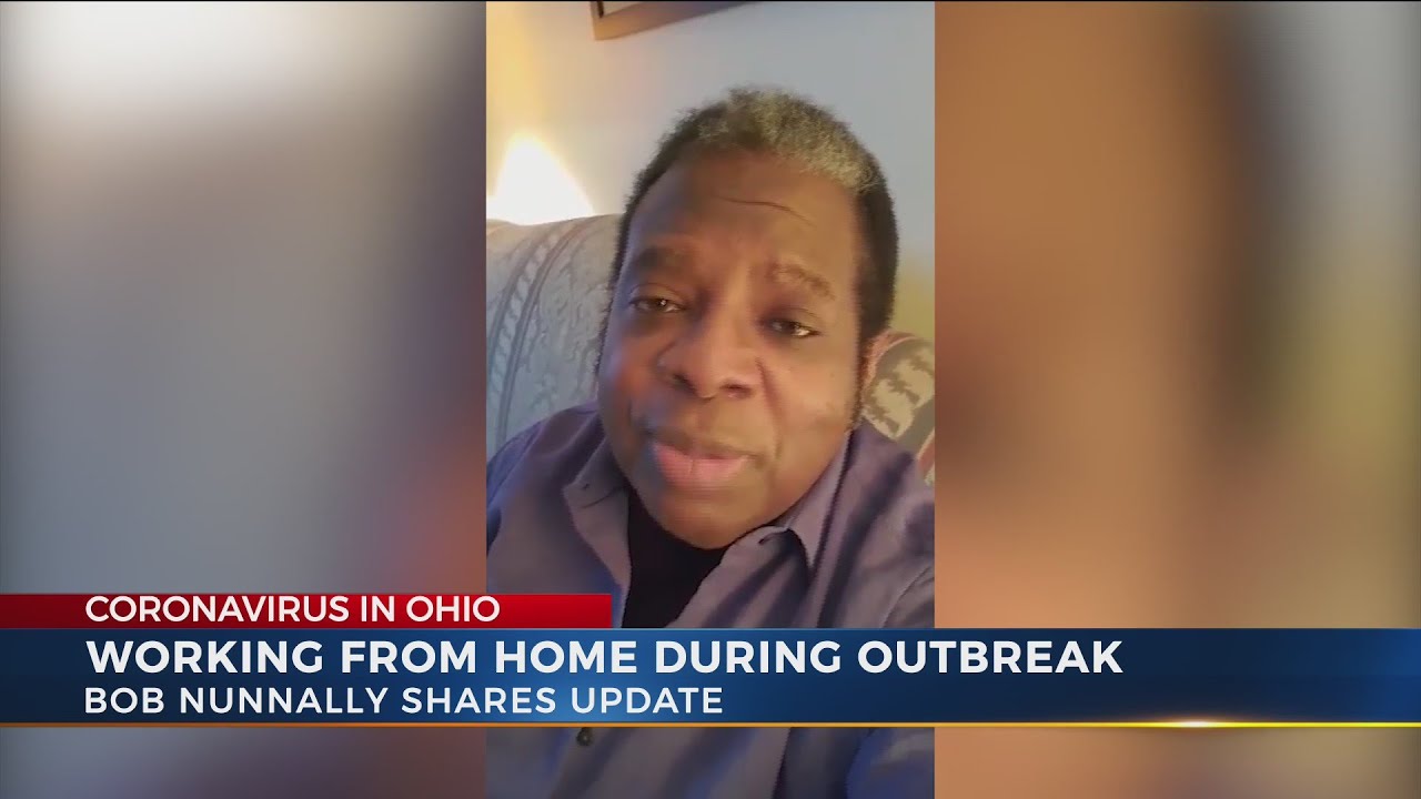 NBC4 meteorologist Bob Nunnally working from home during COVID-19