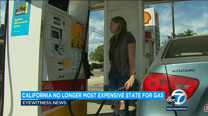 CA no longer has the most expensive gas prices in the country