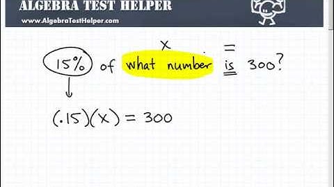 Learn How To Solve Percent Problems
