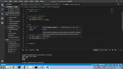 Go从入门到精通，只需要24天 P57 结构体模拟实现继承