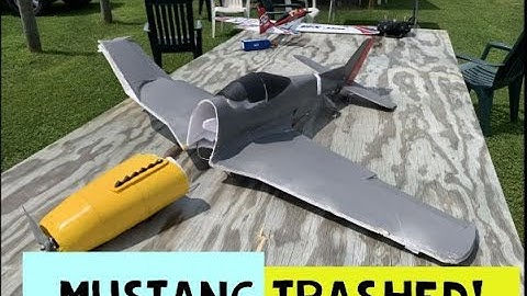 P51D Mustang Master Series Maiden Fail!