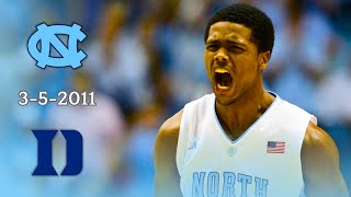 UNC Basketball: #13 North Carolina vs #4 Duke | 3-5-2011 | Full Game