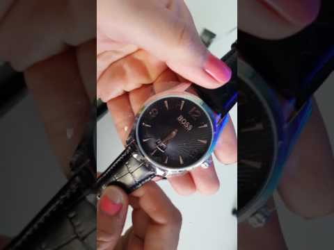 Review Hugo Boss Men Watch Black Dial 