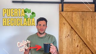 Cómo hacer una puerta con palets paso a paso | CASA CONTAINER | Fabrica tu sueño.