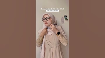 tutorial hijab motif menutup dada #tutorialhijab #hijabstyle #shortvideo #like #subscribe