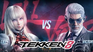 Tekken 8 - Lili Vs Victor in Tekken 8 - Tekken 8 Gameplay - Ultimate Clash in Tekken 8