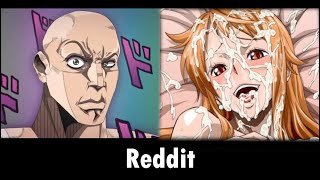 Anime Vs Reddit (The Rock Reaction Meme) One Piece Pt.1
