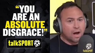 "YOU'RE A DISGRACE" 😡 Jason Cundy GOES IN on Leicester fan who says he'll RIP UP his season ticket 🔥