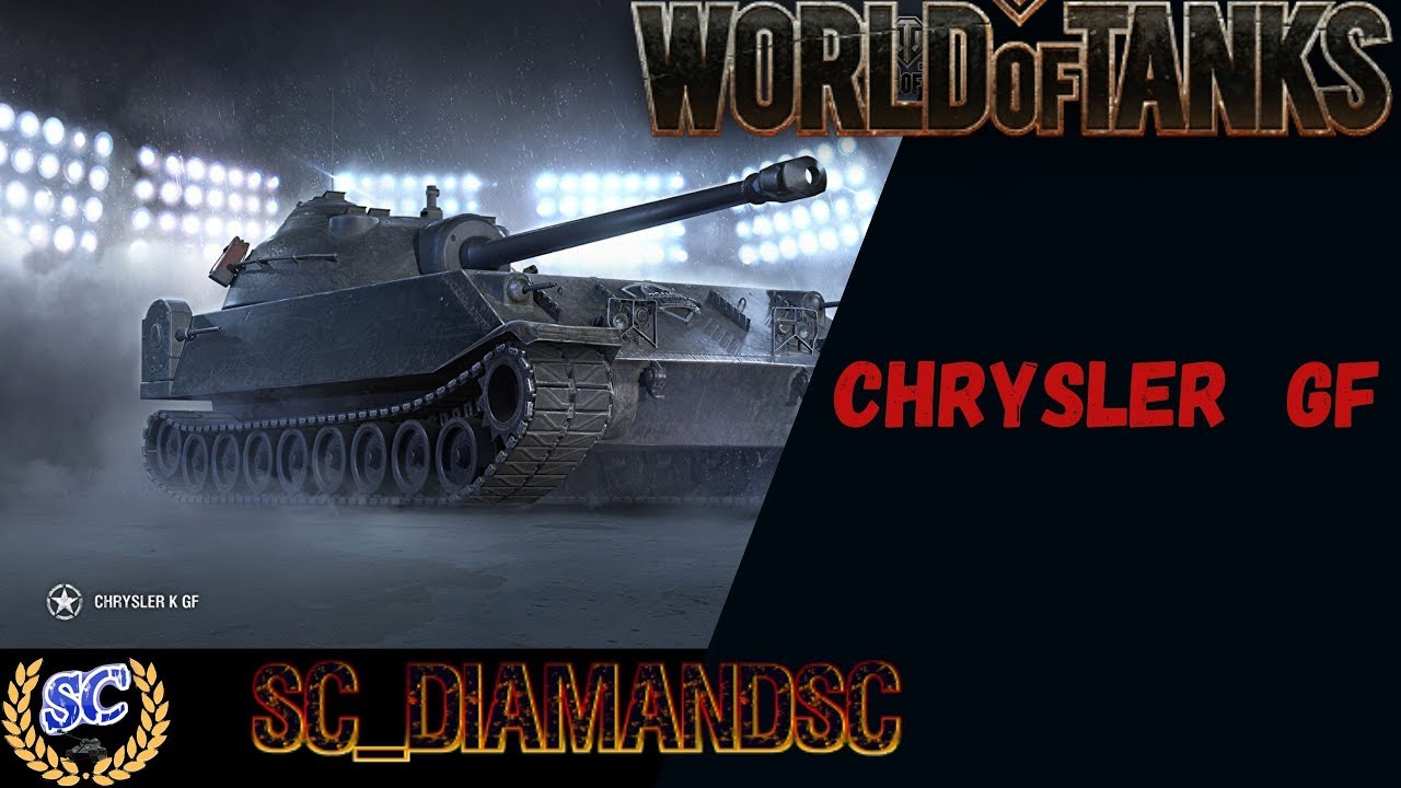 Chrysler K GF Фарм кредитов WOT World of Tanks LIVE YouTube