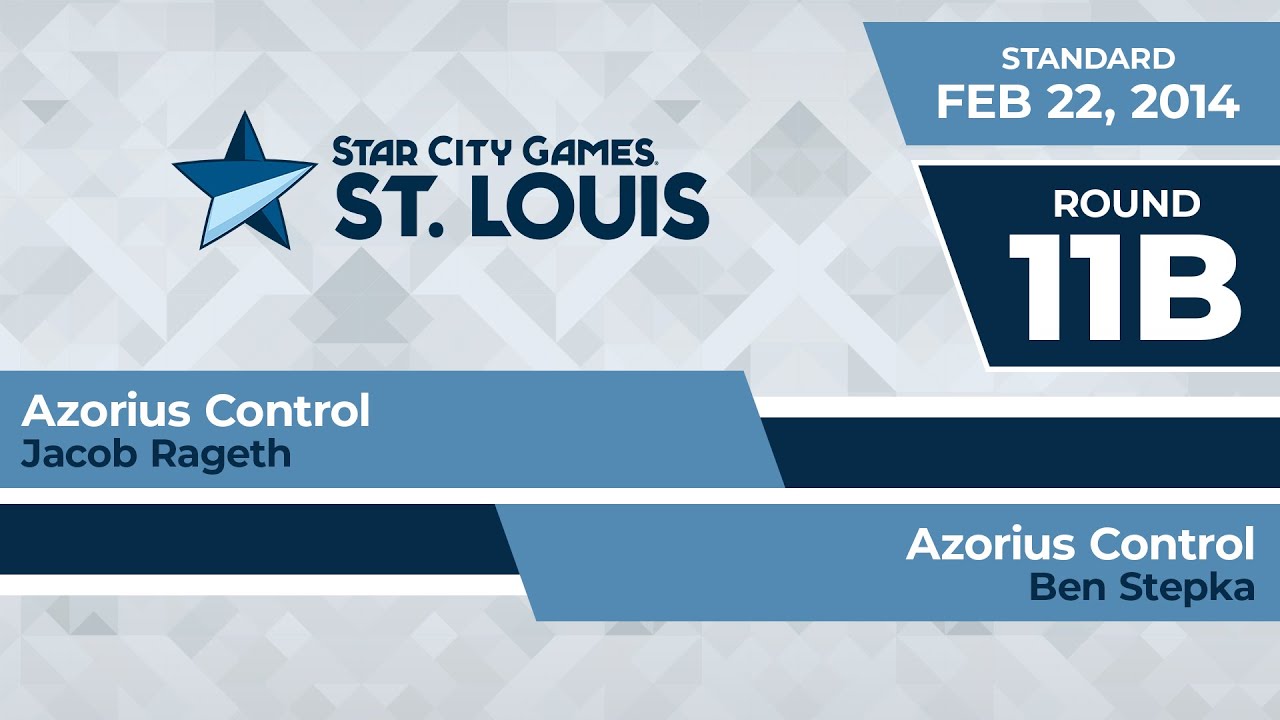 SCGSTL: Round 11b - Jacob Rageth vs Ben Stepka | Standard - YouTube