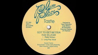 Taste - Got To Get Better (12 Radio Version 198X) [Rare Boogie-Funk]