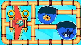 Save the Fish | Pull The Pin | Best Mobile Puzzle Game | ios Android Gameplay Walkthrough | Part 168 screenshot 3