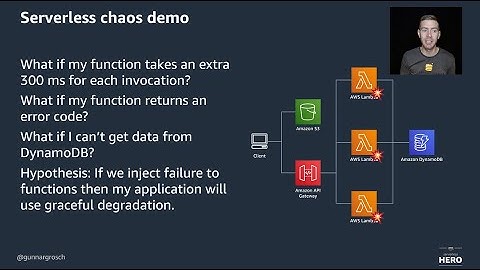 Performing chaos in a serverless world - Gunnar Grosch - ServerlessDays Hamburg October 2 2020