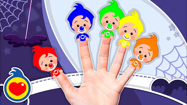 🎃 The Finger Family Halloween Song 🎃Playful Learning ♫ Plim Plim - The Kindness Hero