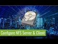 Nfs  how to set up nfsserver and nfsclient  network filesystems