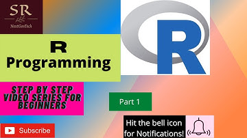 R Programming language for beginners - Part 1