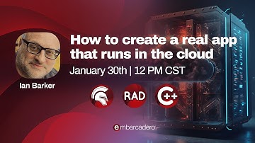 How to create a real app that runs in The Cloud | Ian Barker