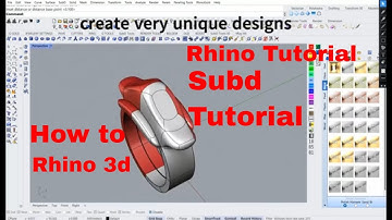 Rhino Tutorial | make subd friendly curve command | subd course | jewellery cad design | Free Cad