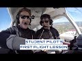 First Flying Lesson