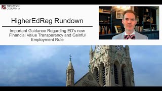 ED’s Latest Financial Value Transparency/Gainful Employment Guidance