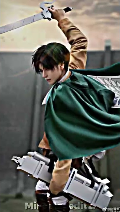 Jedag jedug anime || Attack on titan || Cosplay Levi Ackerman || Dj best of queen