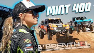 Hailie Deegan Races The Mint 400 in Brenthel Industries 6100 Truck!