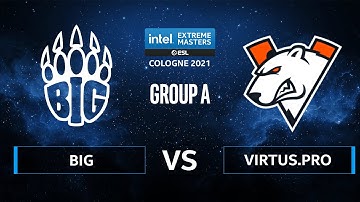 CS:GO - Virtus.pro vs BIG [Inferno] Map 2 - IEM Cologne 2021 - Group A