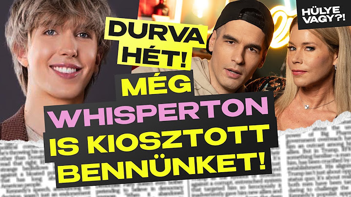 WHISPERTON és BAUKÓ ÉVA is kibukott! TÓTH GABIT nem csípi a Dancing zsűrije? | HÜLYE VAGY?!