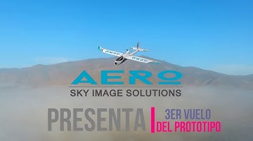 PROTOTIPO - AVION DRON VSTOL - DESPEGUE VERTICAL