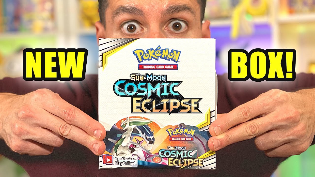 China Made Details about   Pokemon Cards Seal Boaster Box Cosmic Eclipse 