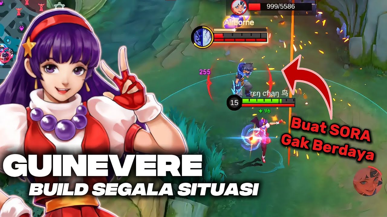Build ini Jarang Dipake User Guin Padahal Bikin Guin Lincah Dan OP!! - Mobile Legends Guinevere