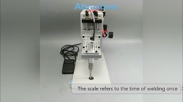 Introduction of 28k 800w ultrasonic spot welding machine for mask ear loop