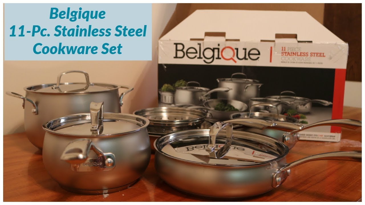  Belgique Stainless Steel Cookware