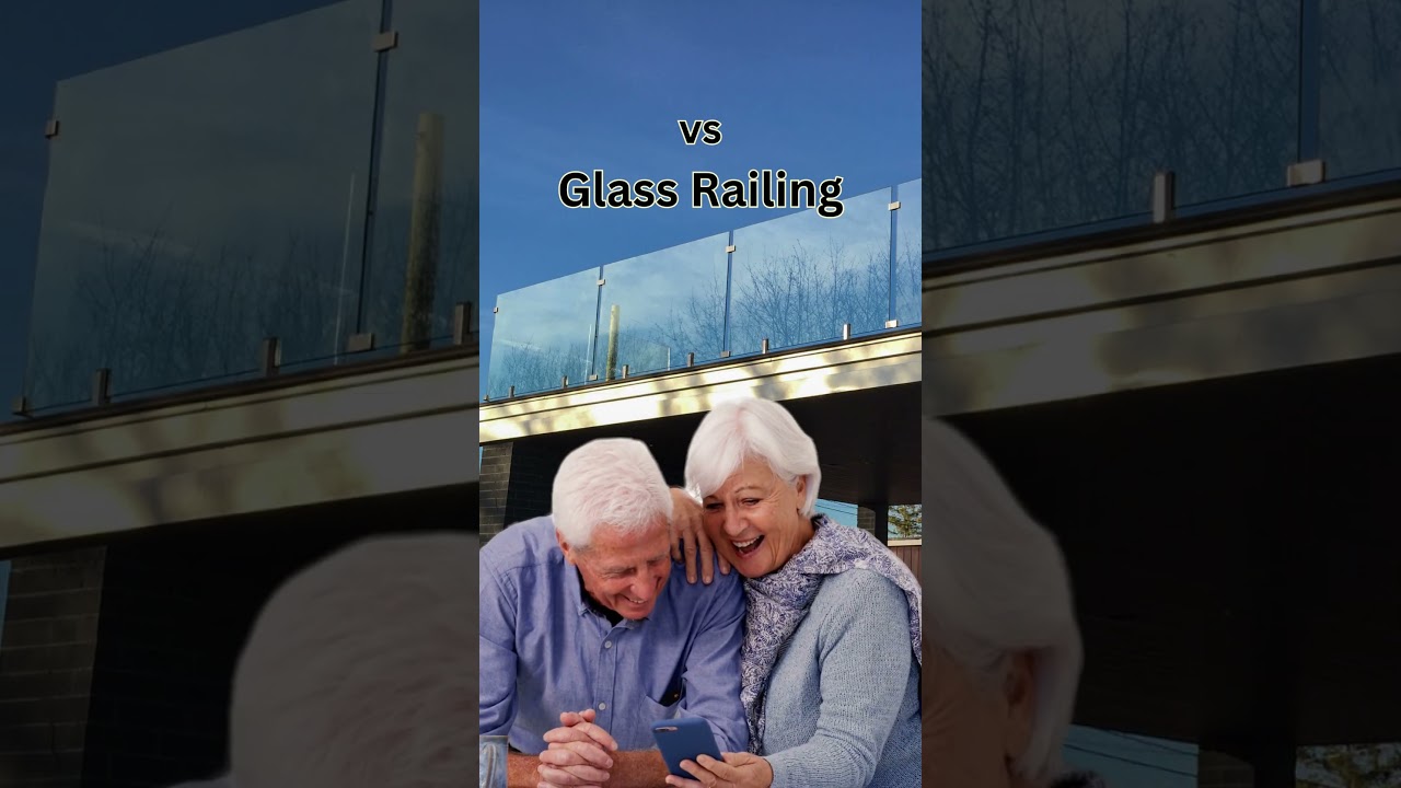 Traditional Railing is boring! Try Glass Railing instead! 